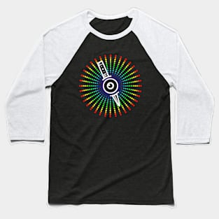 Shankadelic Logo Rainbow Burst Baseball T-Shirt